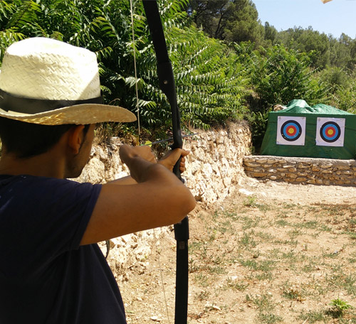 ir a tiro con arco, teambuilding