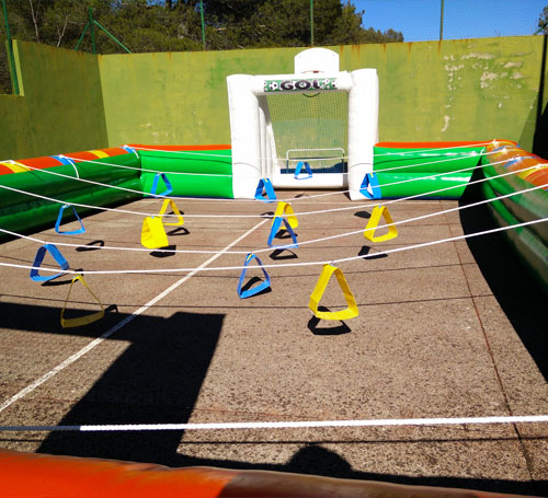 ir a Futbolin humano, actividades de teambuilding 