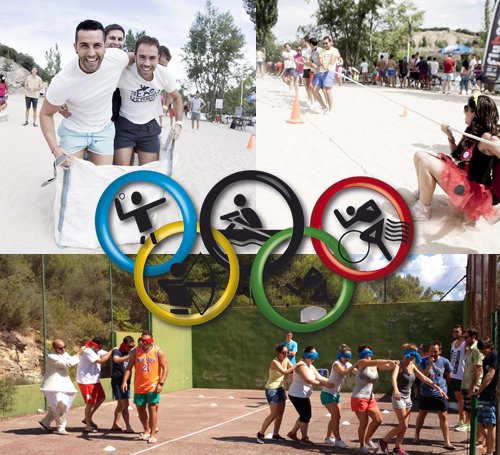 dinámicas de grupo, teambuilding, miniolimpiadas 