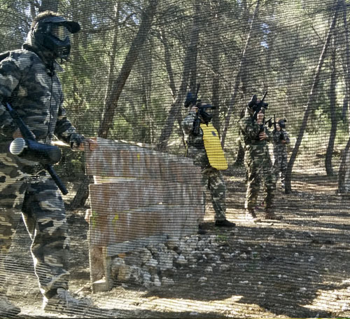 ir a Paintball táctico para empresas 